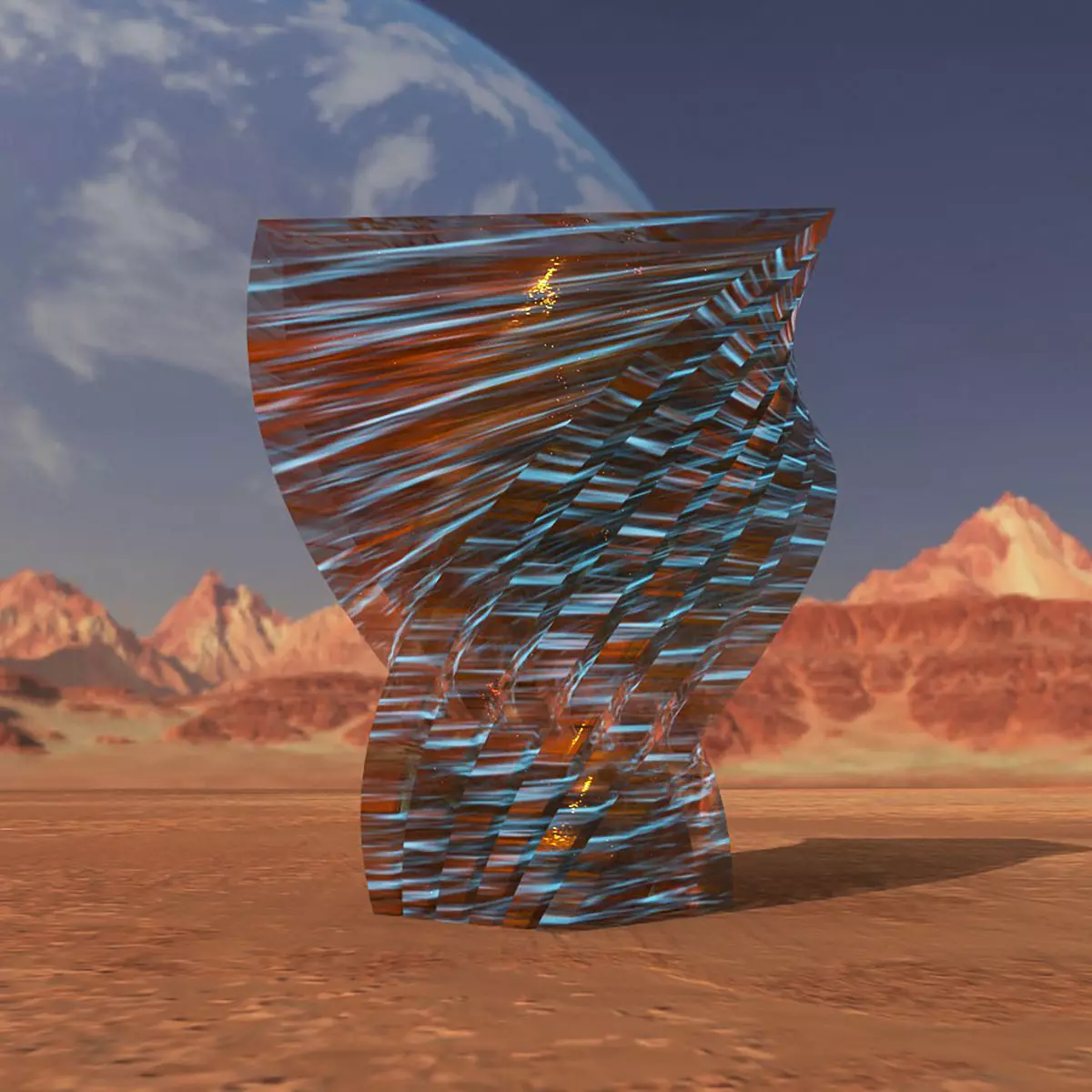 Crystal Tower 3D model_0