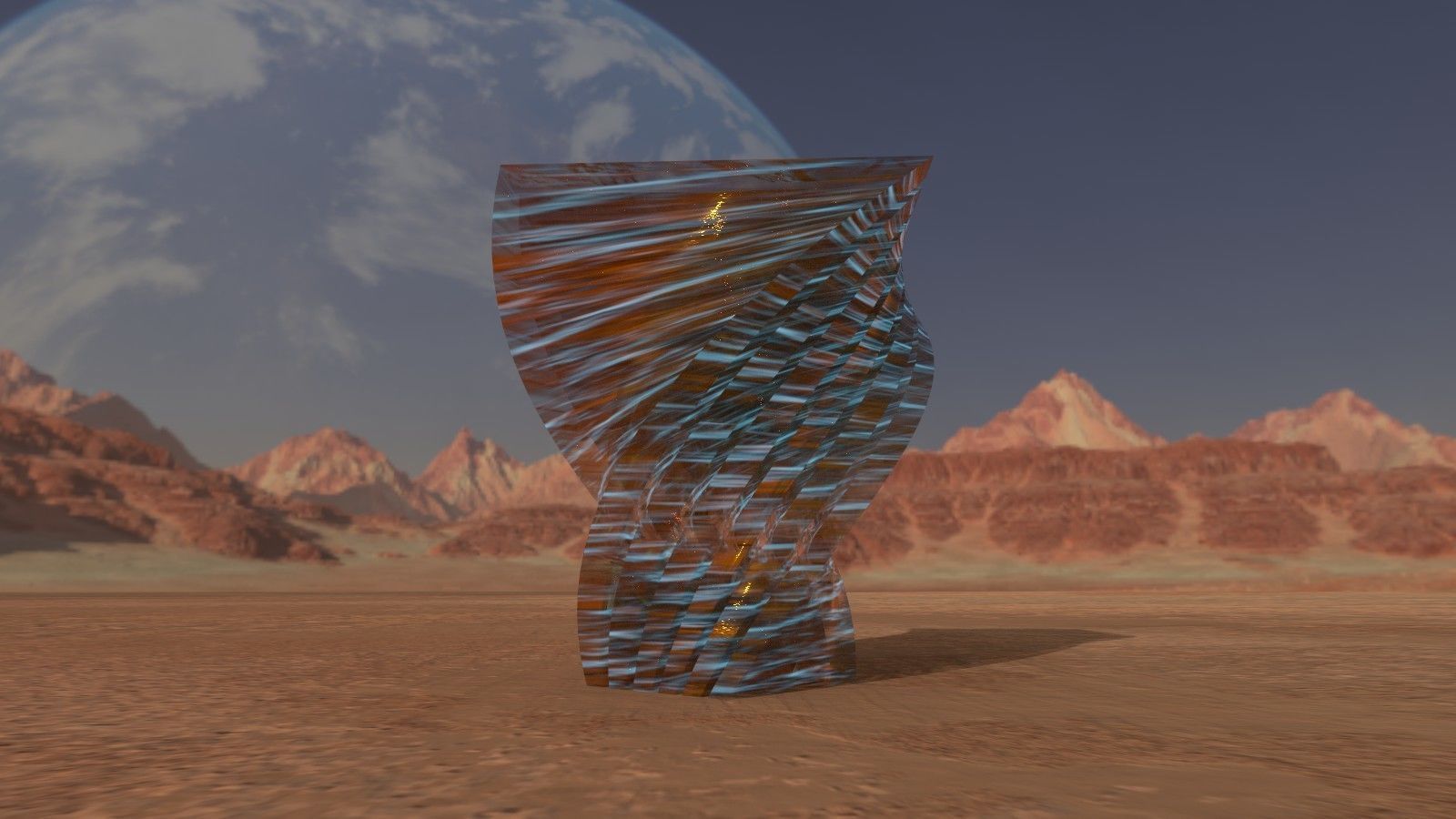 Crystal Tower 3D model_2