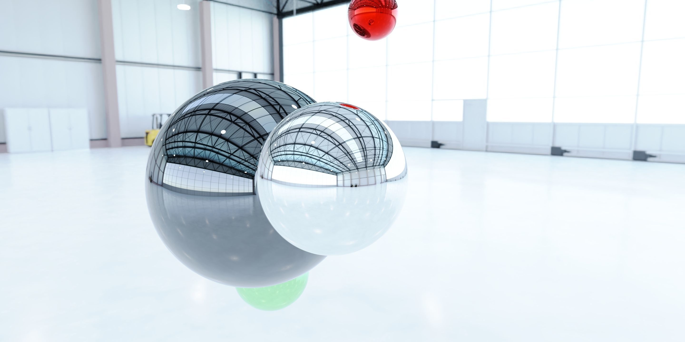 HDRI - Airplane Hangar Interior 7 Texture_2