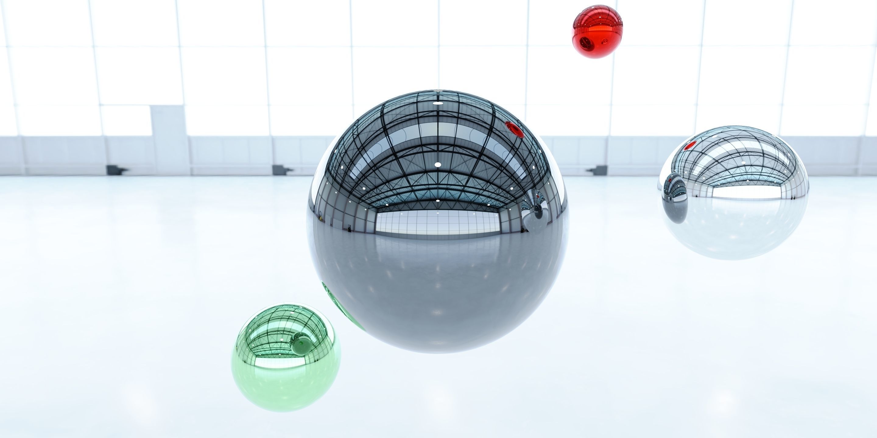 HDRI - Airplane Hangar Interior 7 Texture_1