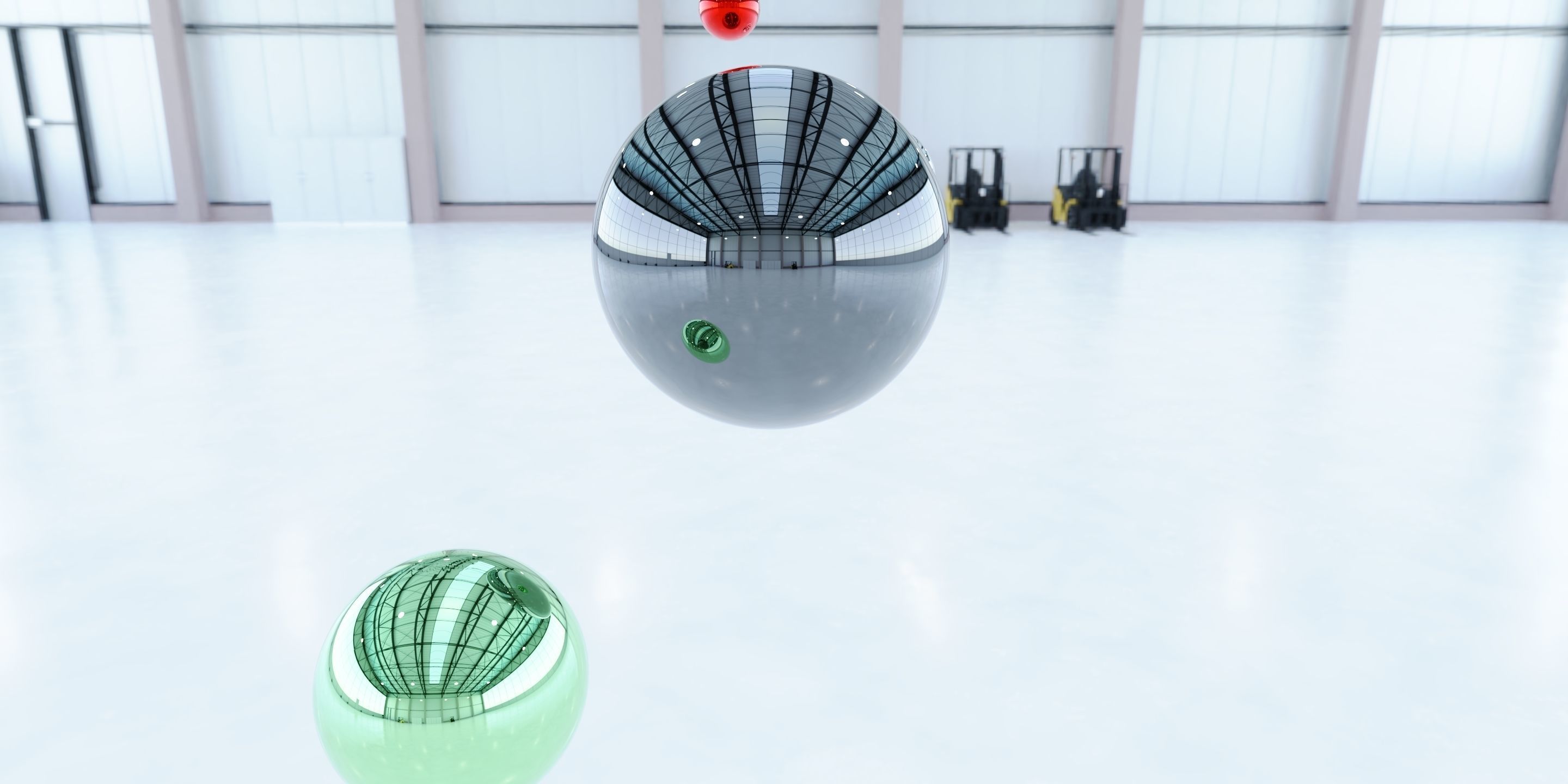 HDRI - Airplane Hangar Interior 7 Texture_7