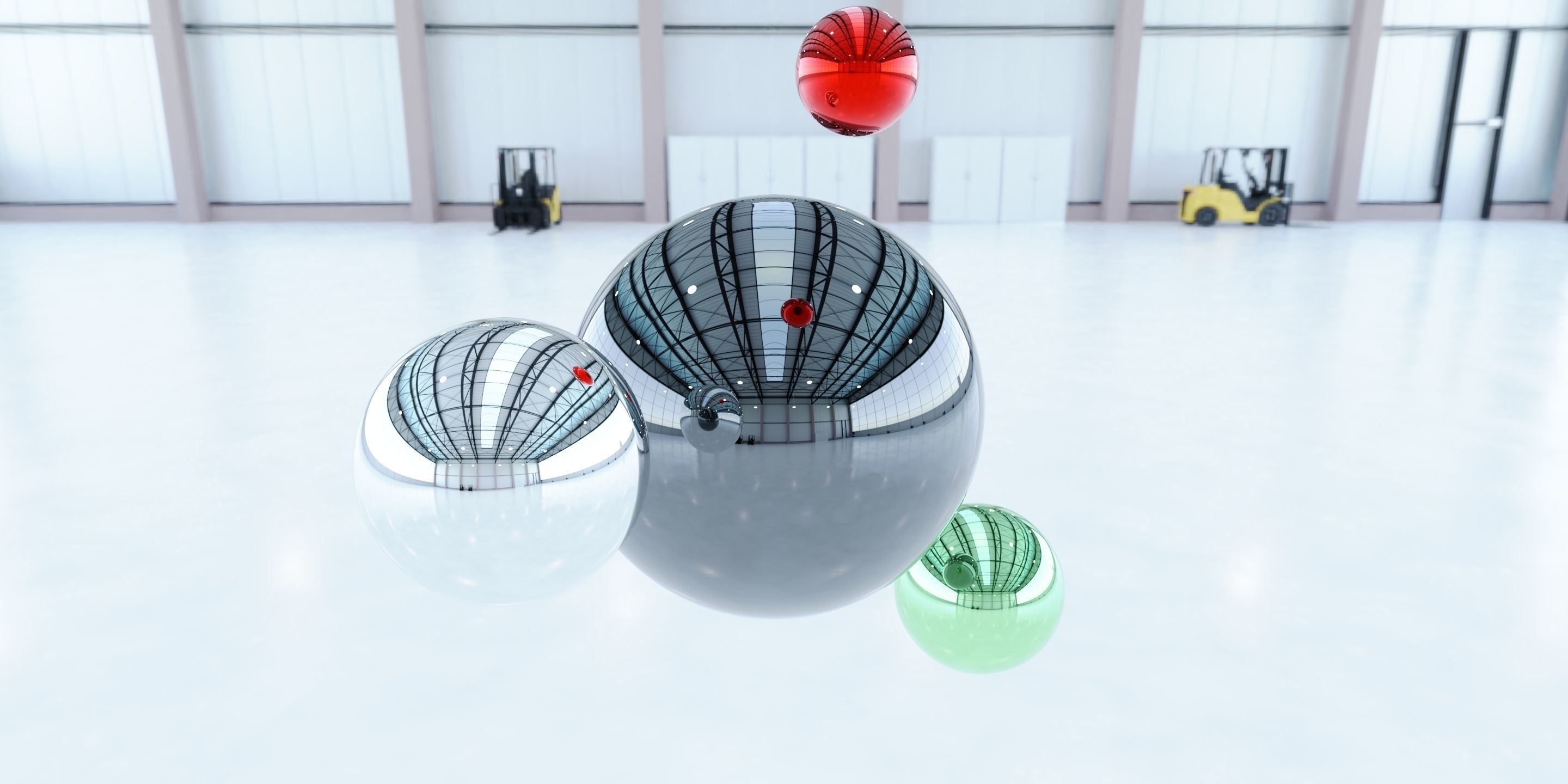 HDRI - Airplane Hangar Interior 7 Texture_3