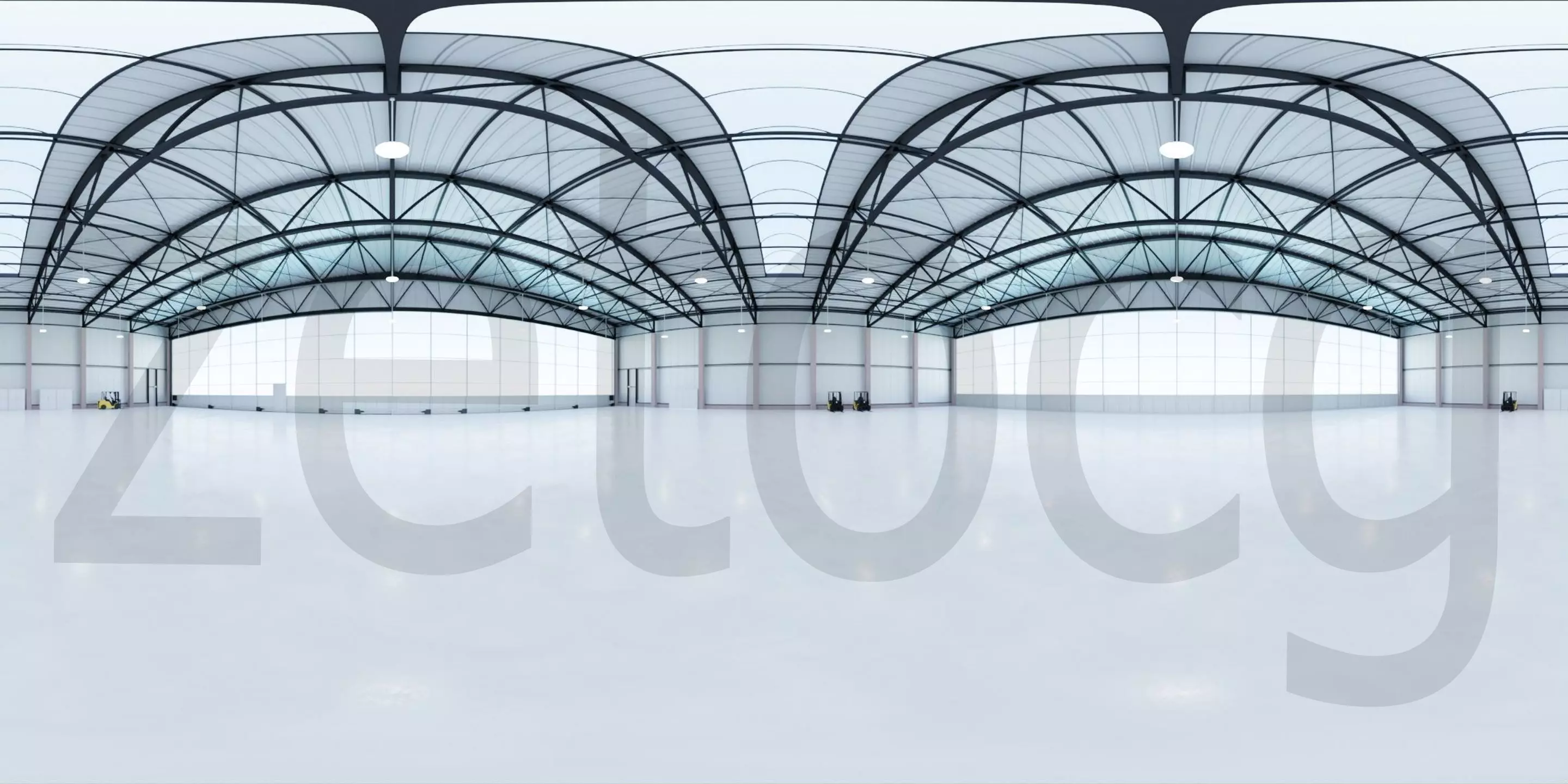 HDRI - Airplane Hangar Interior 7 Texture_0