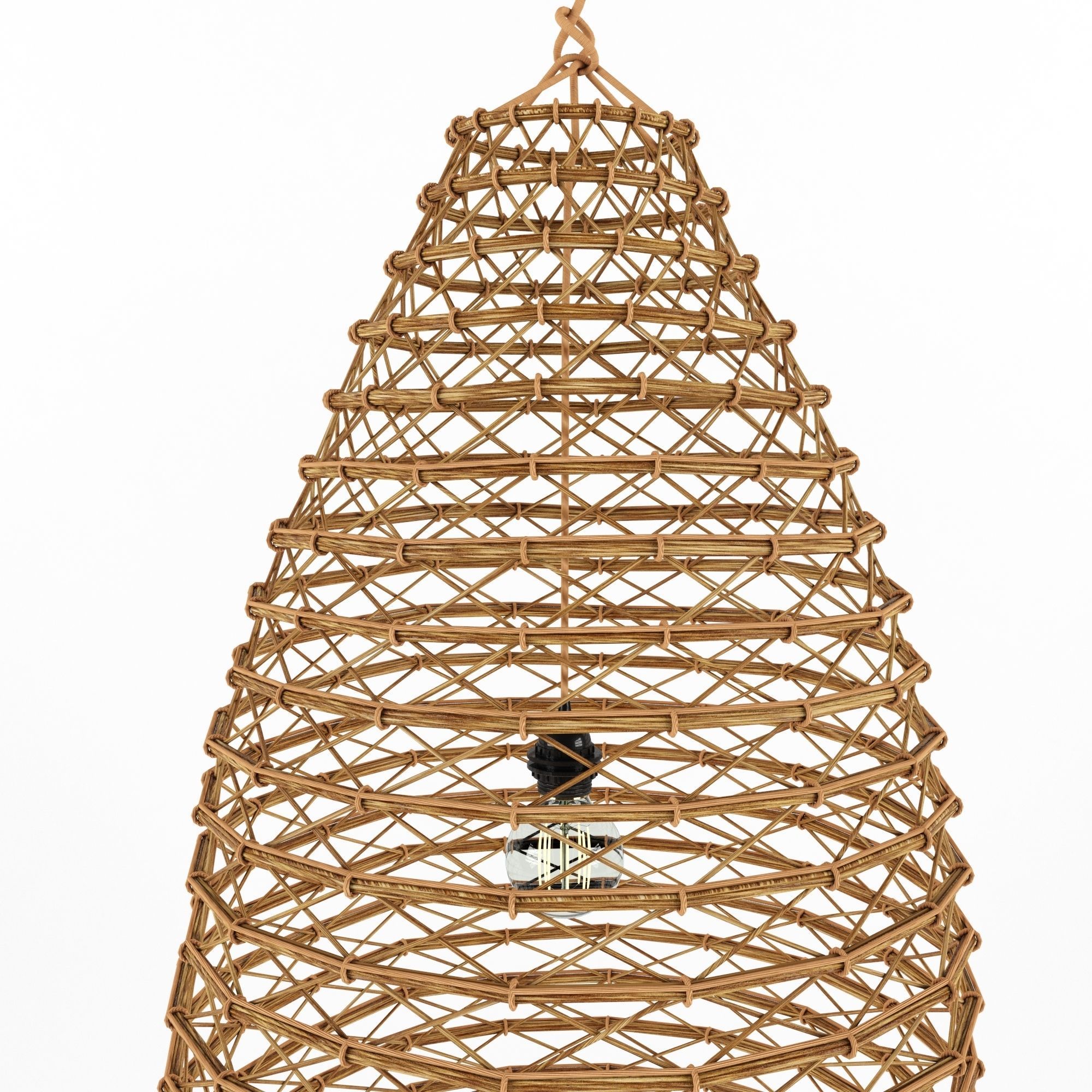 Bamboo Lamp 9 3D model_1