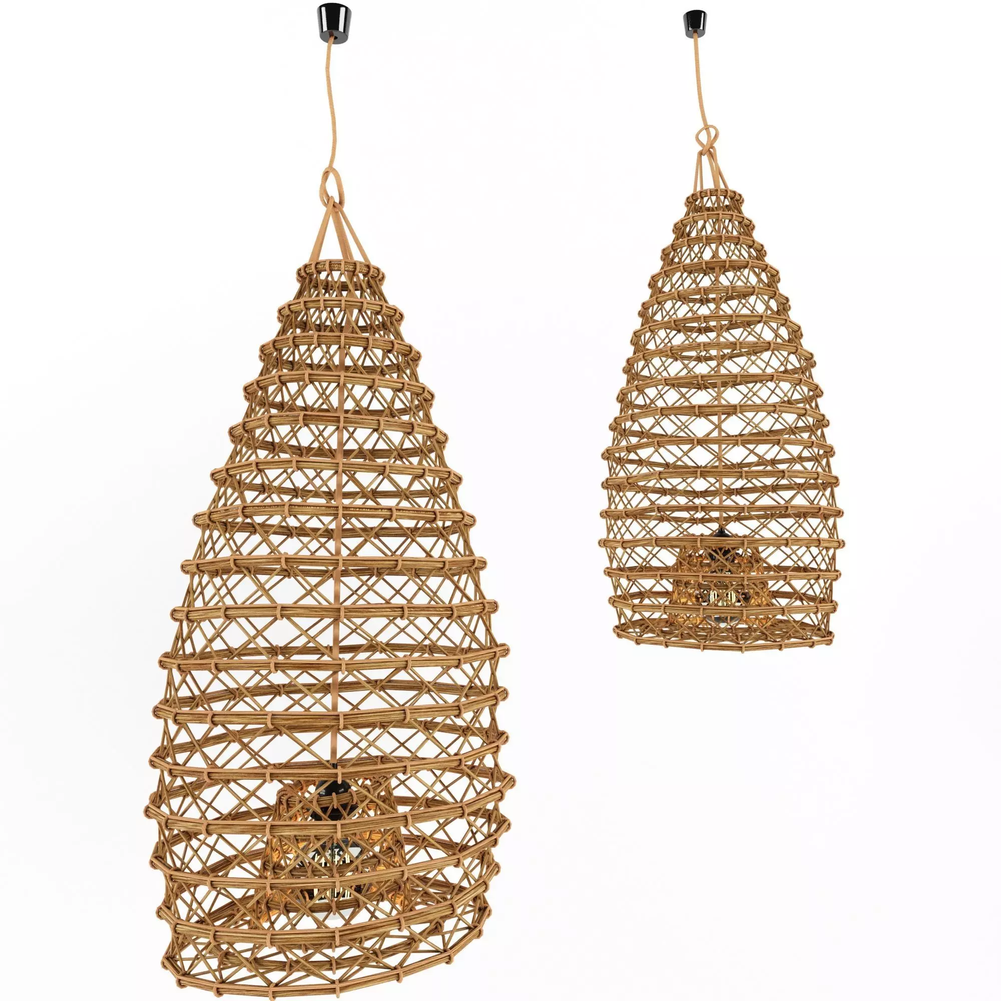 bamboo lamp 11 3D model_0