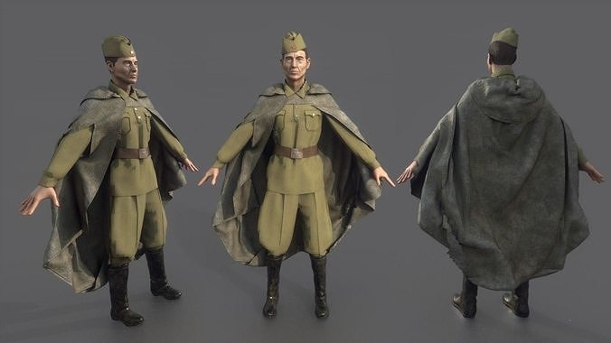 RUSSIAN SNIPER 3D model