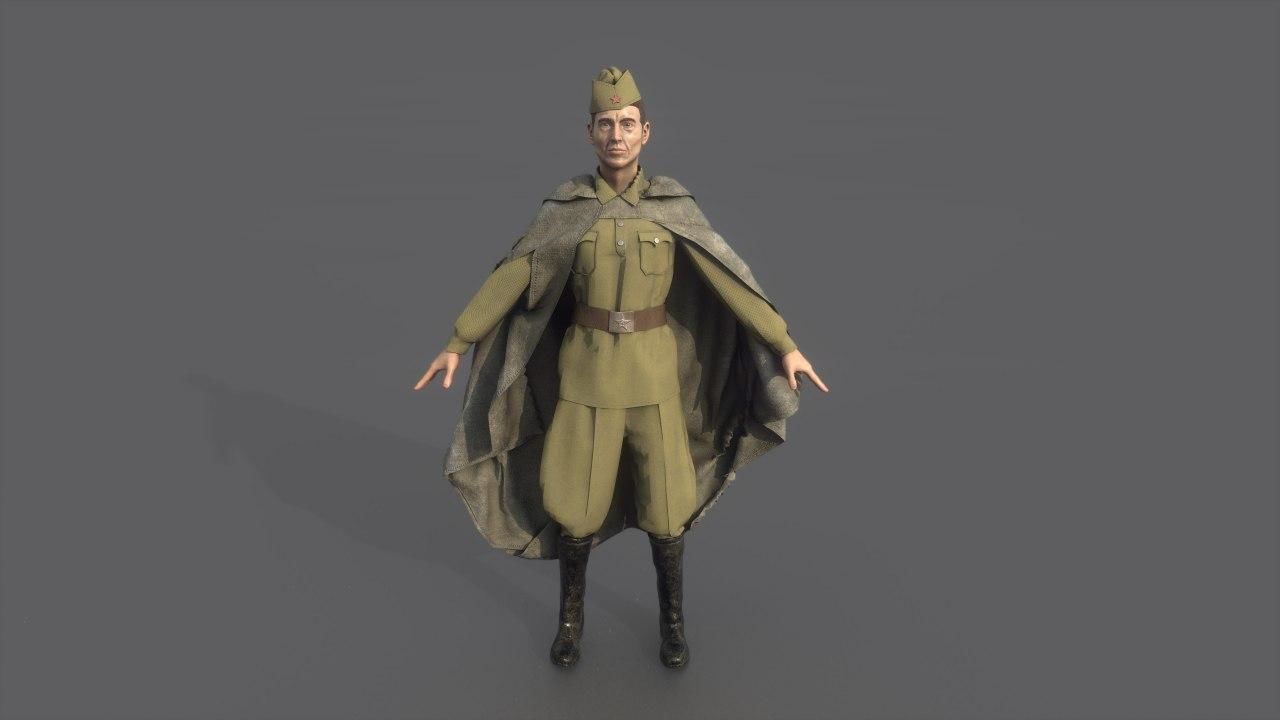 RUSSIAN SNIPER 3D model_5