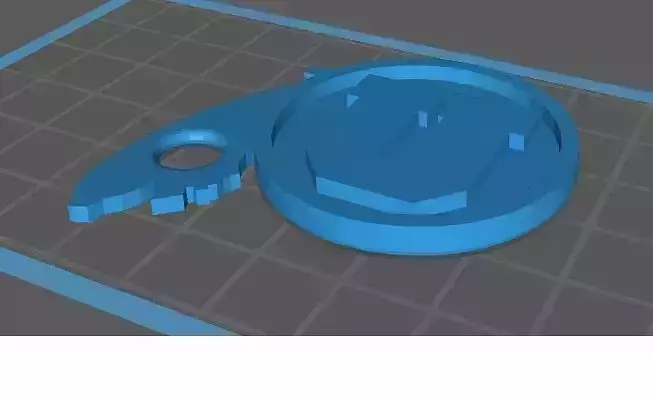 University of Utah Keyfob 3D print model
