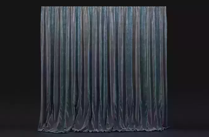 Curtain Blue-30