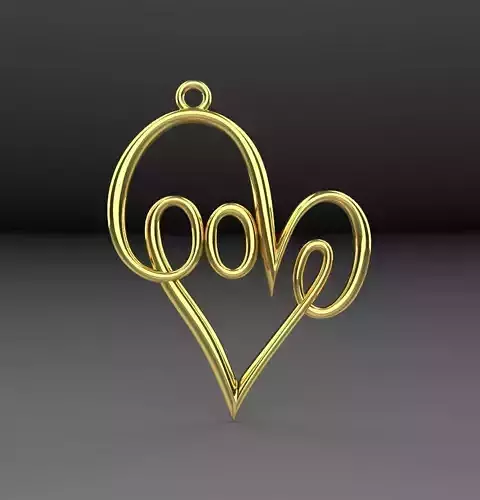 Pendant Love 