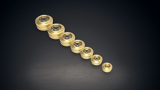 special bezels  7 parts 3D print model