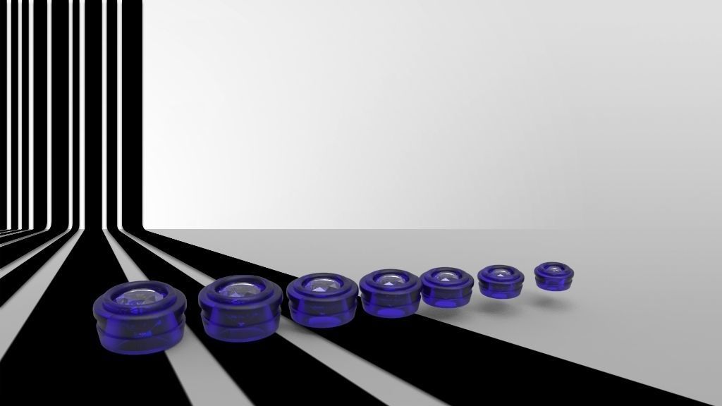 special bezels  7 parts 3D print model_5