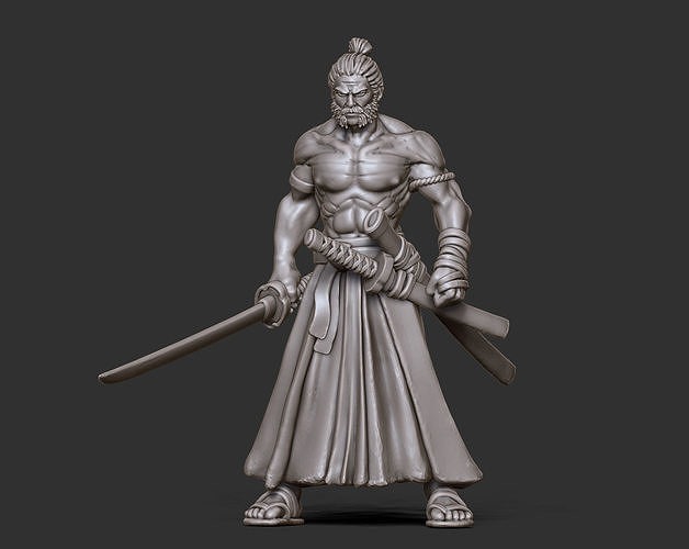 Ronin - Nobu V2 35 mm scale 3D print model
