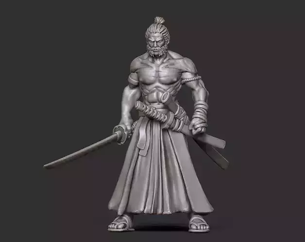 Ronin - Nobu V2 35 mm scale 3D print model