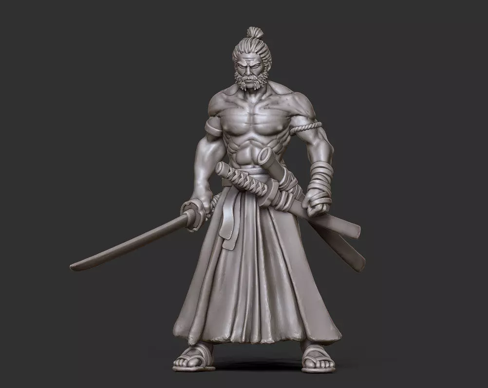 Ronin - Nobu V2 35 mm scale 3D print model_0