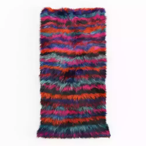 Turkish Shaggy Fur Rug