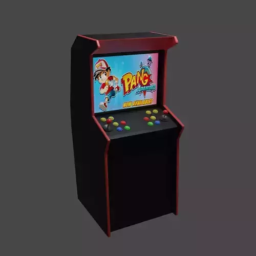 Arcade machine 3D model