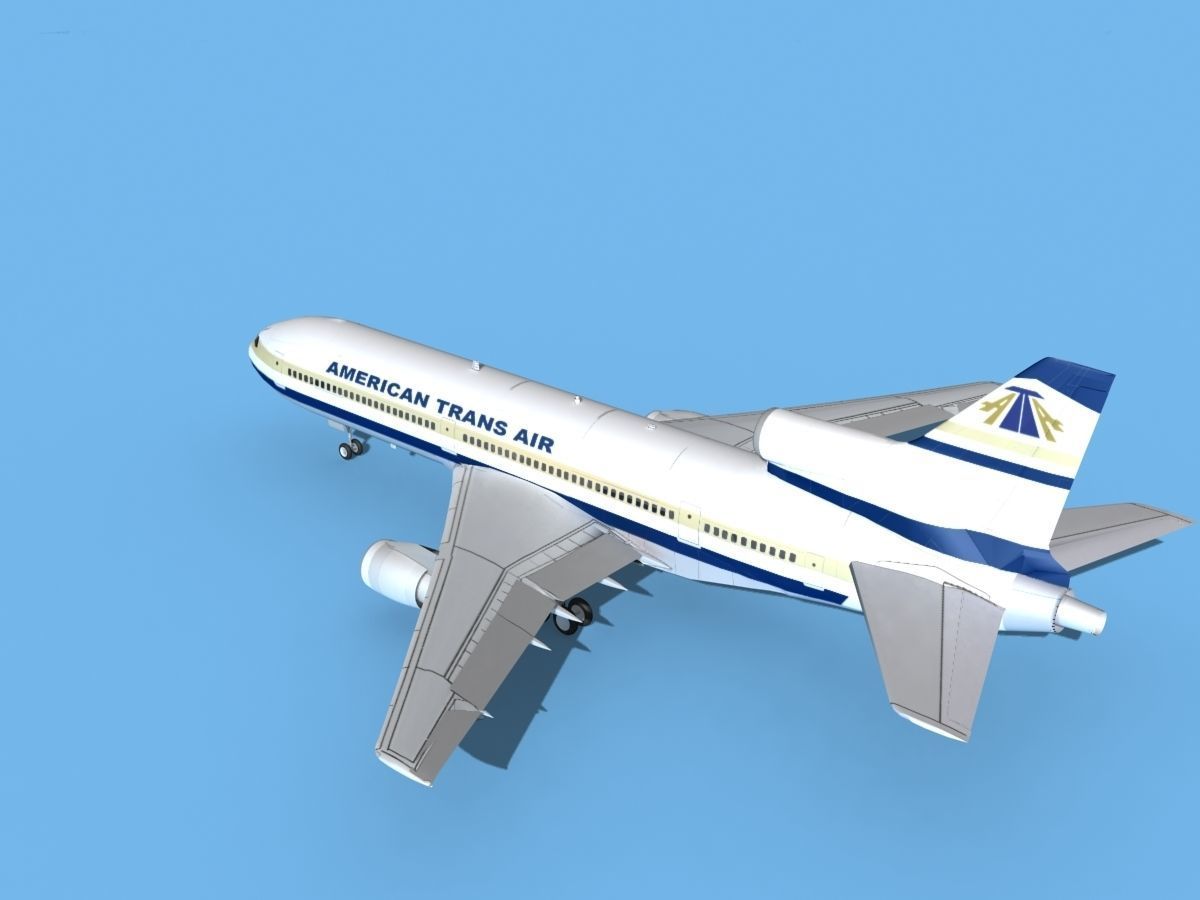 Lockheed L-1011 American Trans Air 1 3D model_8