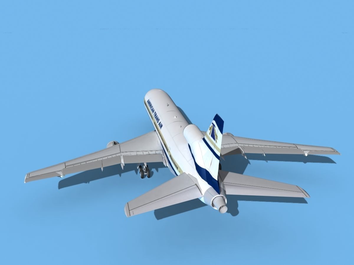Lockheed L-1011 American Trans Air 1 3D model_7
