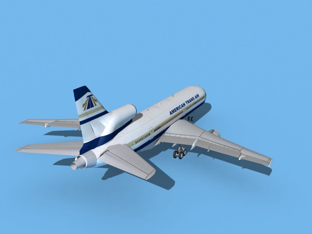 Lockheed L-1011 American Trans Air 1 3D model_6