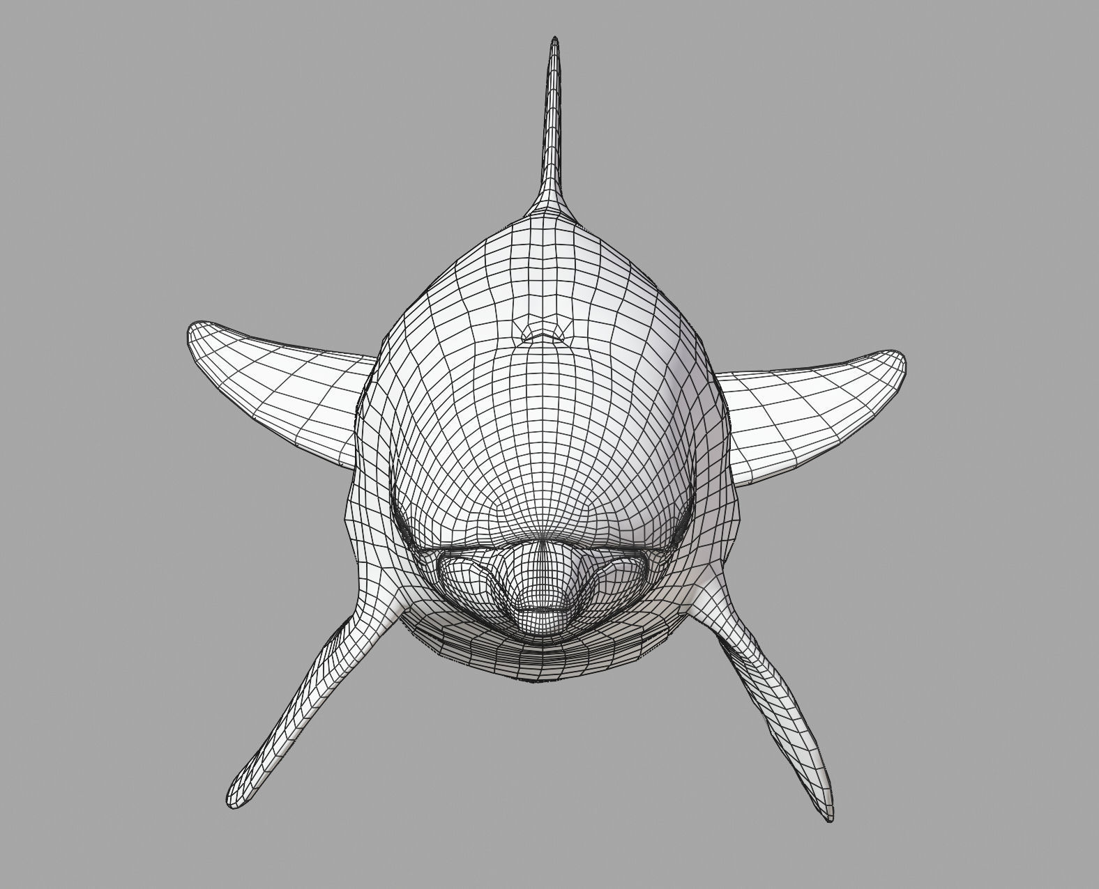 Delphinus Dolphi Animated 3D model_22