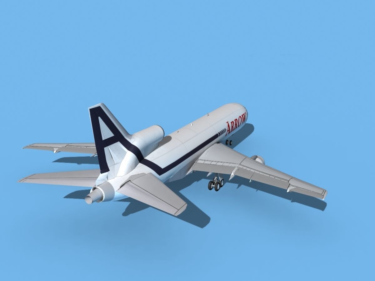 Lockheed L-1011 TriStar Arrow Cargo 3D model_6