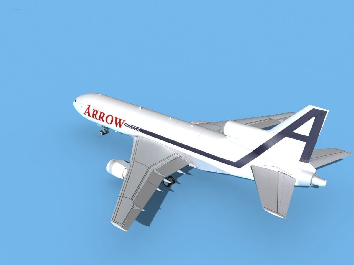 Lockheed L-1011 TriStar Arrow Cargo 3D model_8