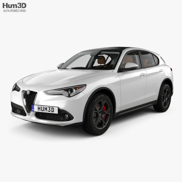 Alfa Romeo Stelvio Q4 with HQ interior 2017