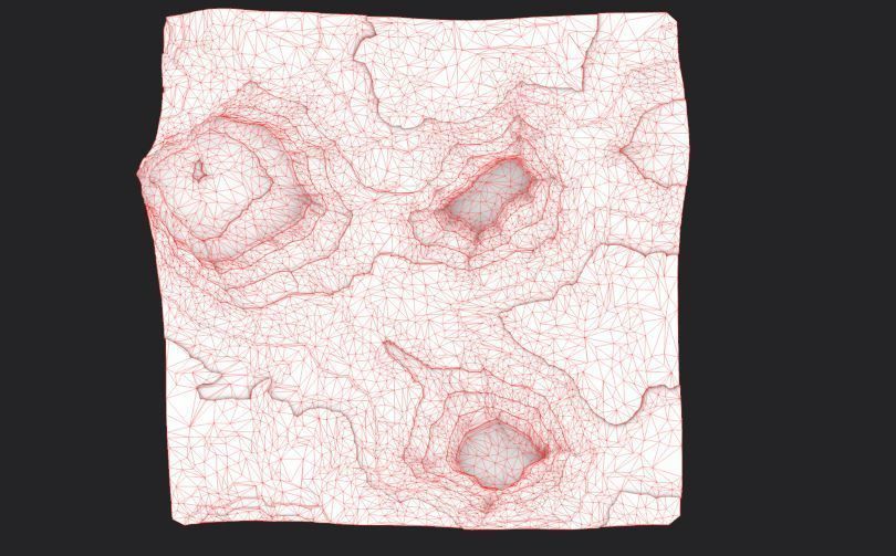 PBR Desert Landscape  Low-poly 3D model and printable stl Low-poly 3D model_14