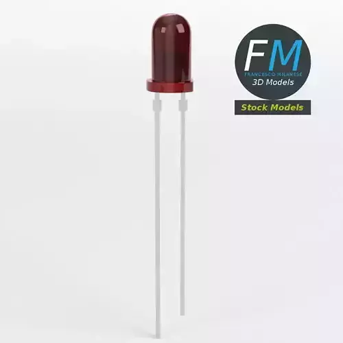 LED diode 3D model