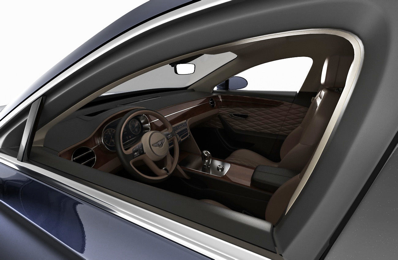 Bentley Flying Spur 2020 3D model_15
