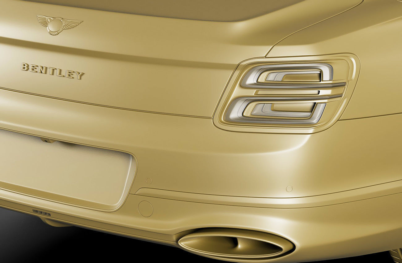 Bentley Flying Spur 2020 3D model_21