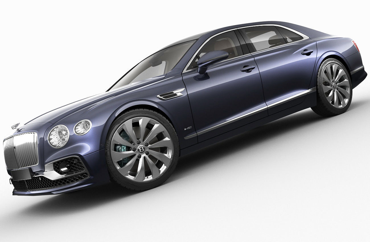 Bentley Flying Spur 2020 3D model_9