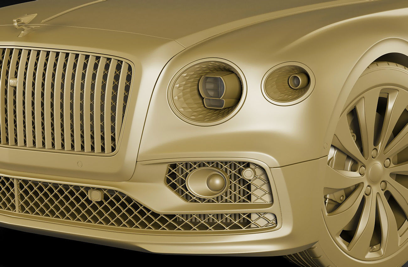 Bentley Flying Spur 2020 3D model_20