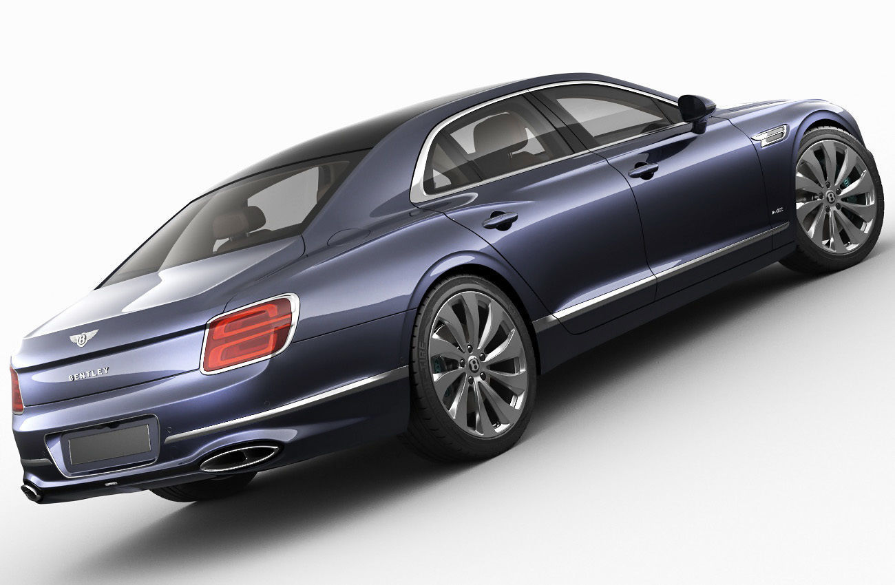Bentley Flying Spur 2020 3D model_10