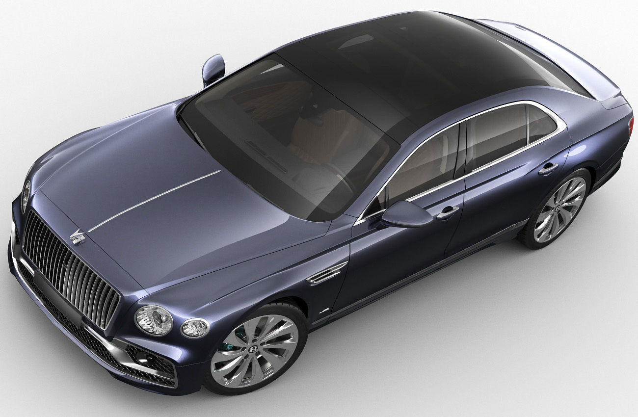 Bentley Flying Spur 2020 3D model_7