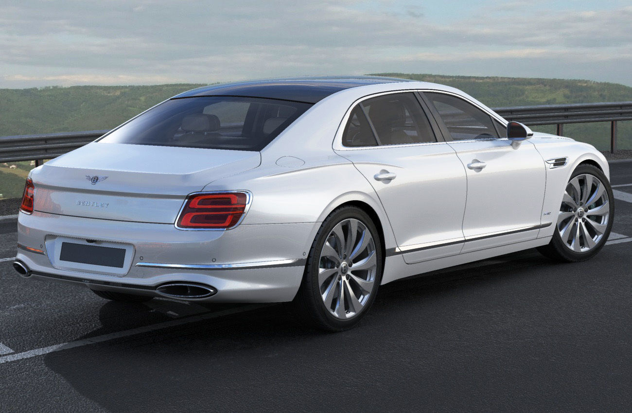 Bentley Flying Spur 2020 3D model_17