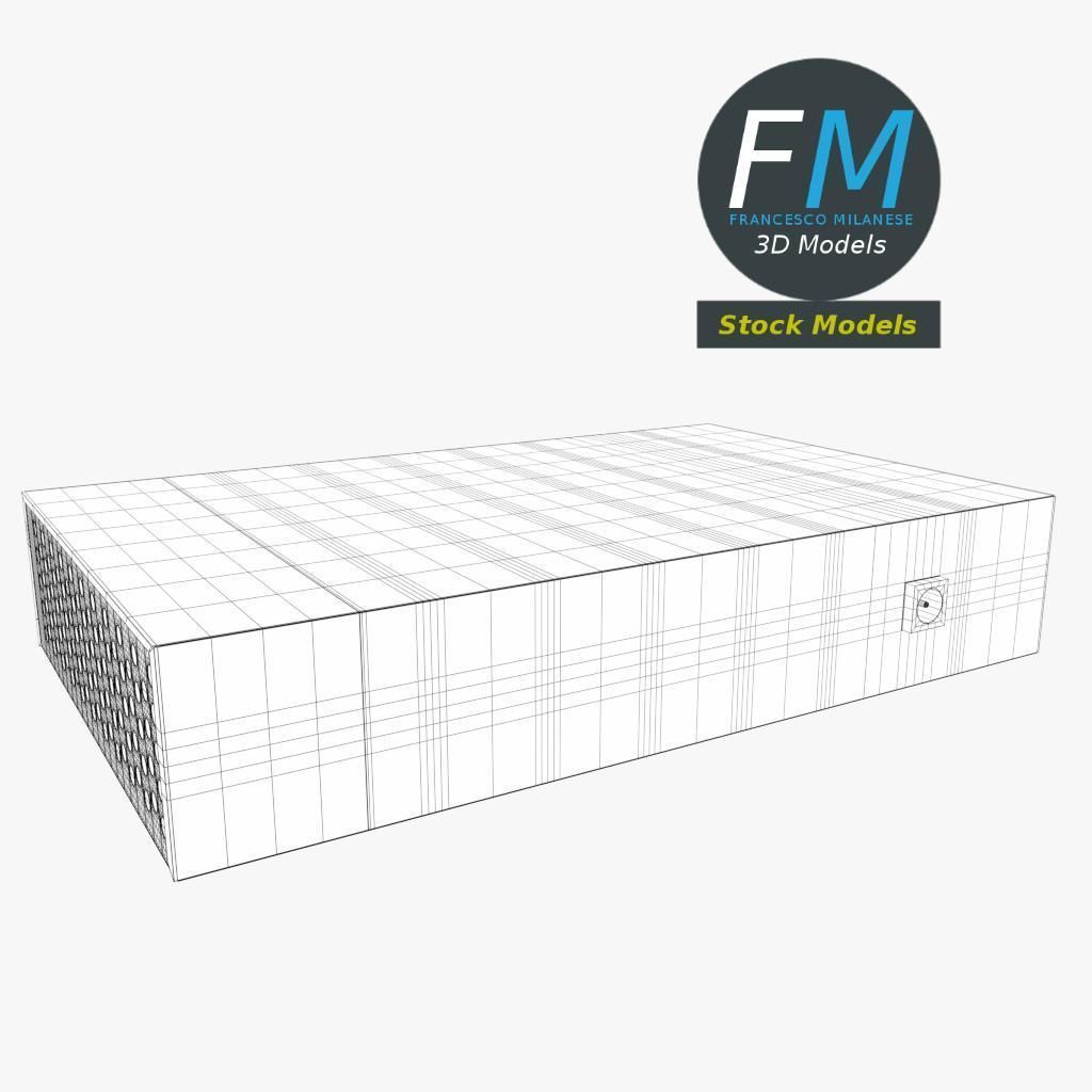 Network switch 3D model_8