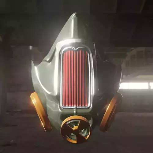 Mask 3D printing Covid -19 HOT-ROD STYLE 3D print model