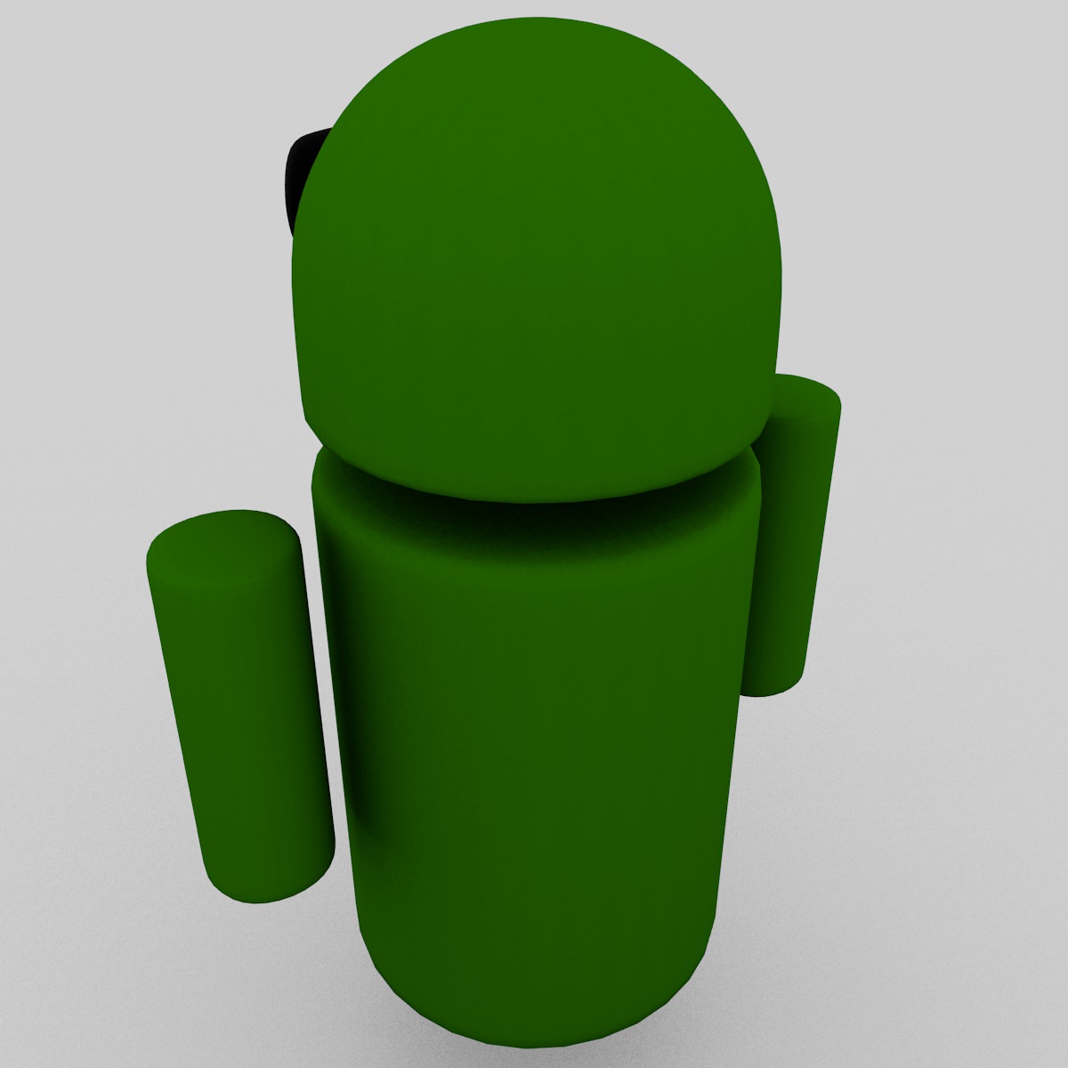 New Android Free low-poly 3D model_1
