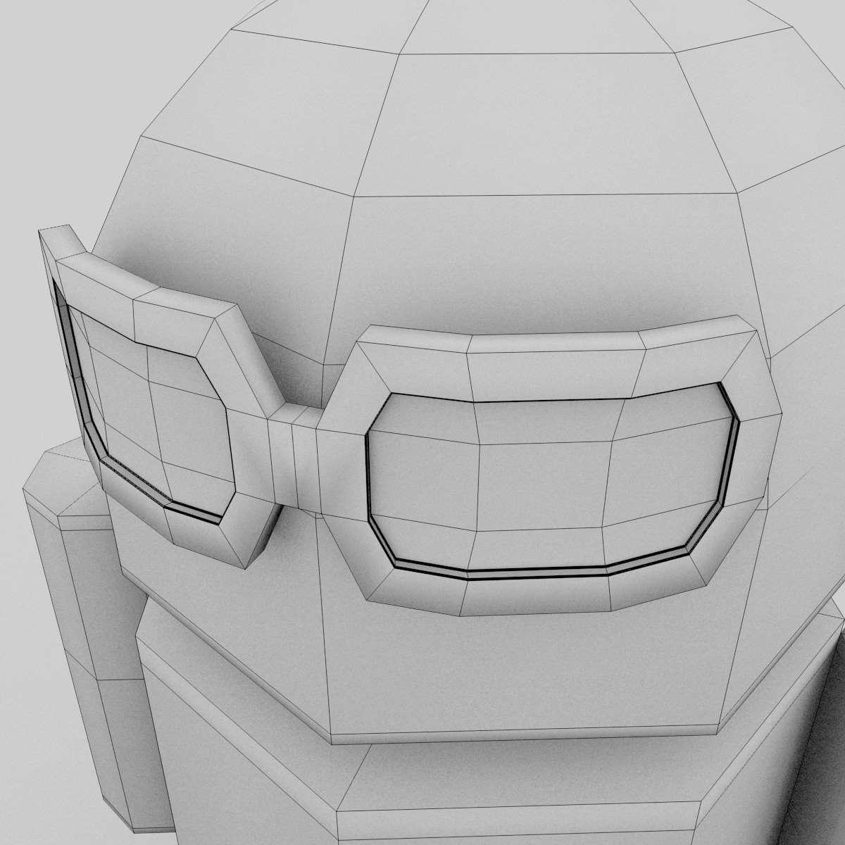 New Android Free low-poly 3D model_5