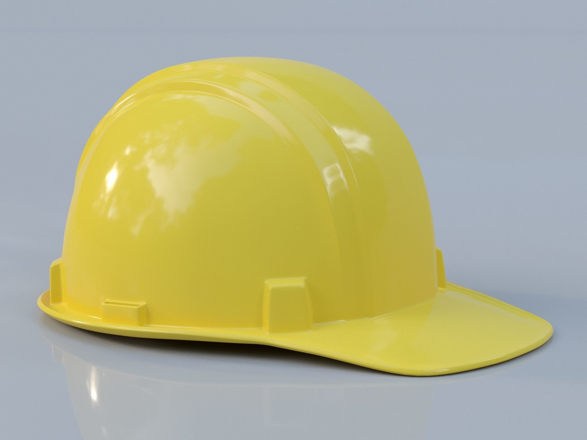 Safety Helmet 3D model_4