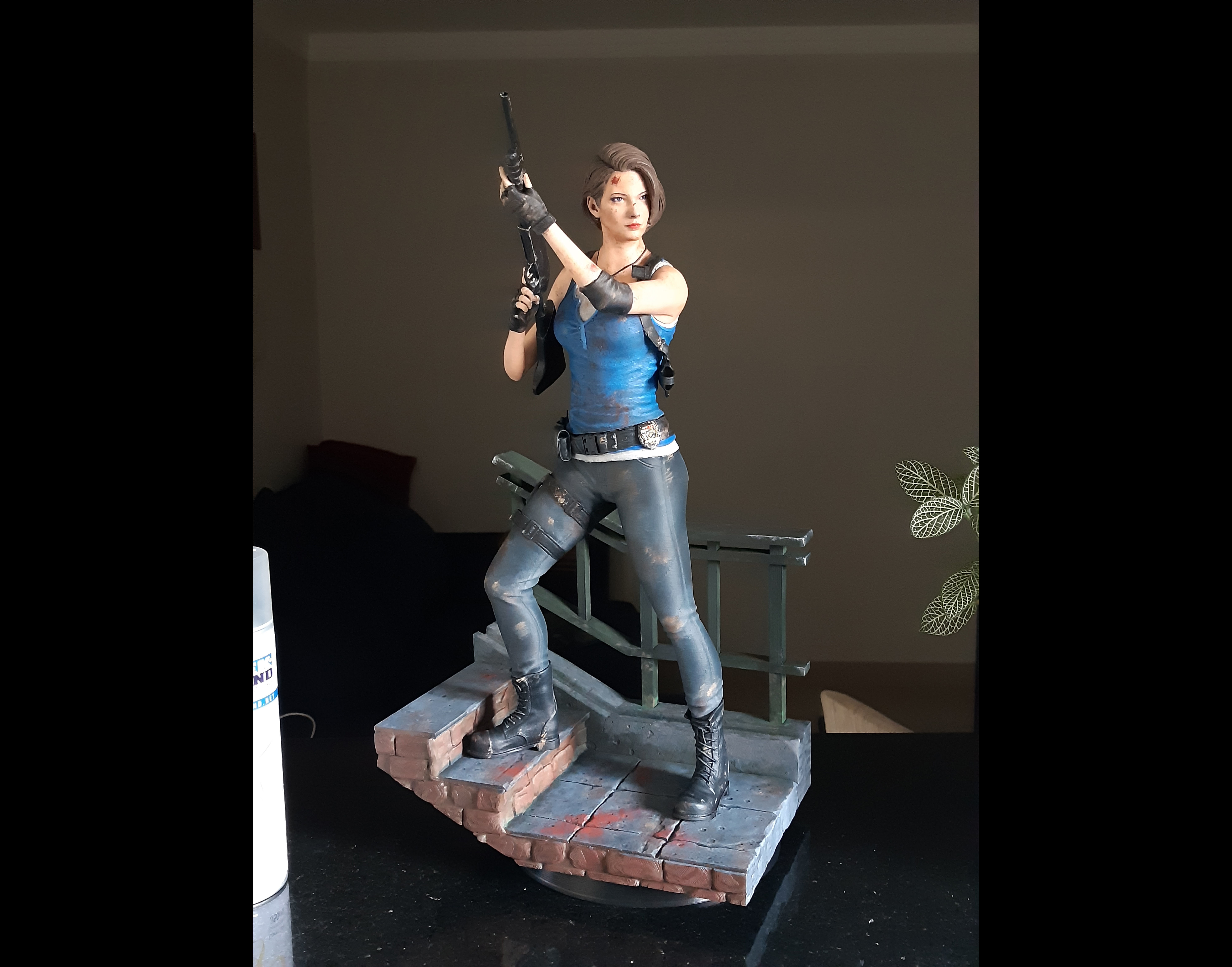 Jill Valentine Statue - Resident Evil 3 3D print model_25