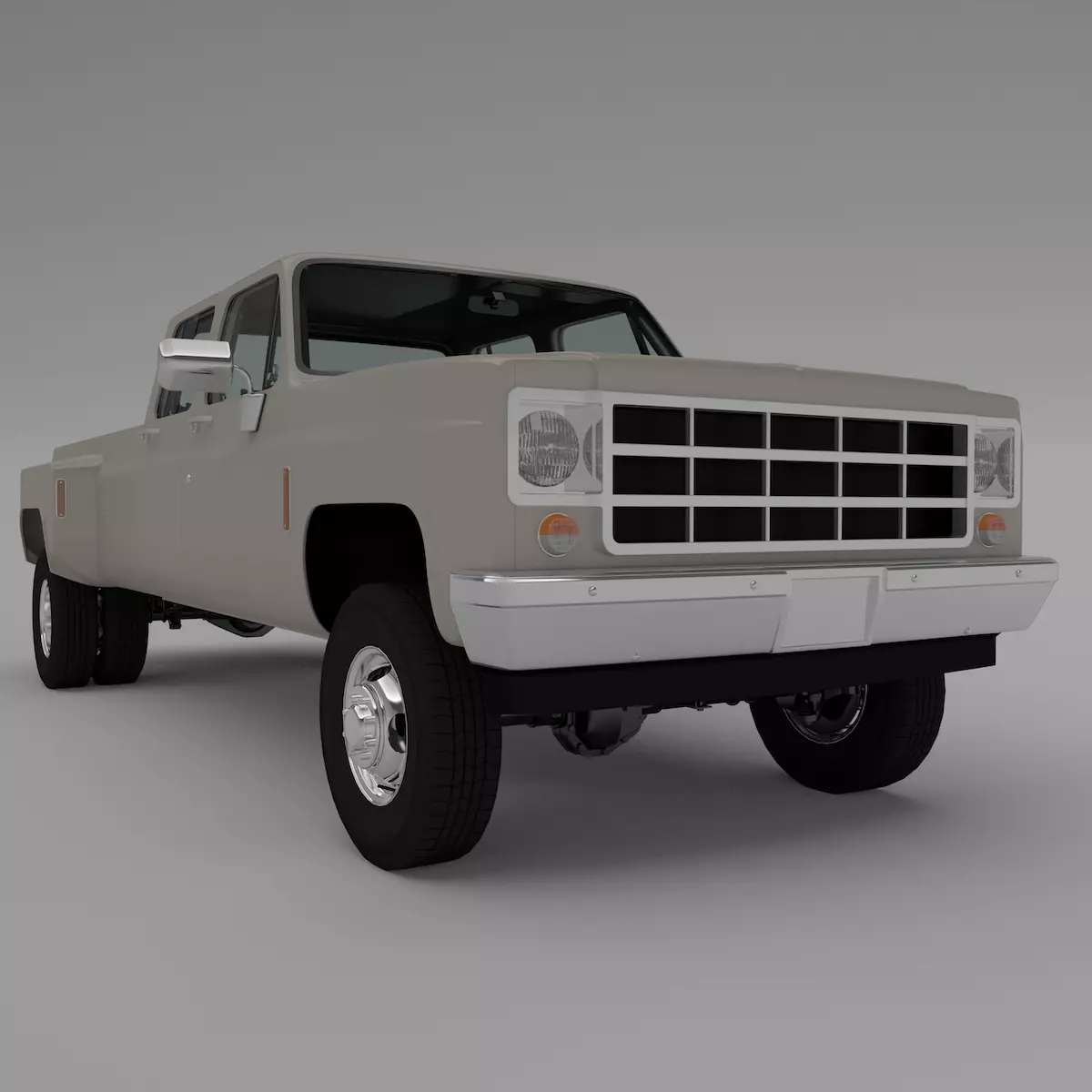Pick-up 5 pickup truck 3D model_0