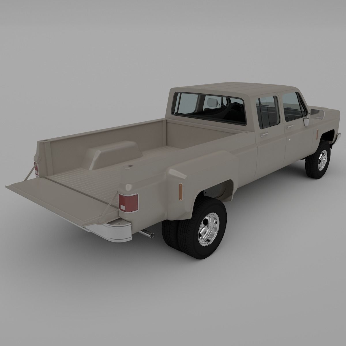 Pick-up 5 pickup truck 3D model_4