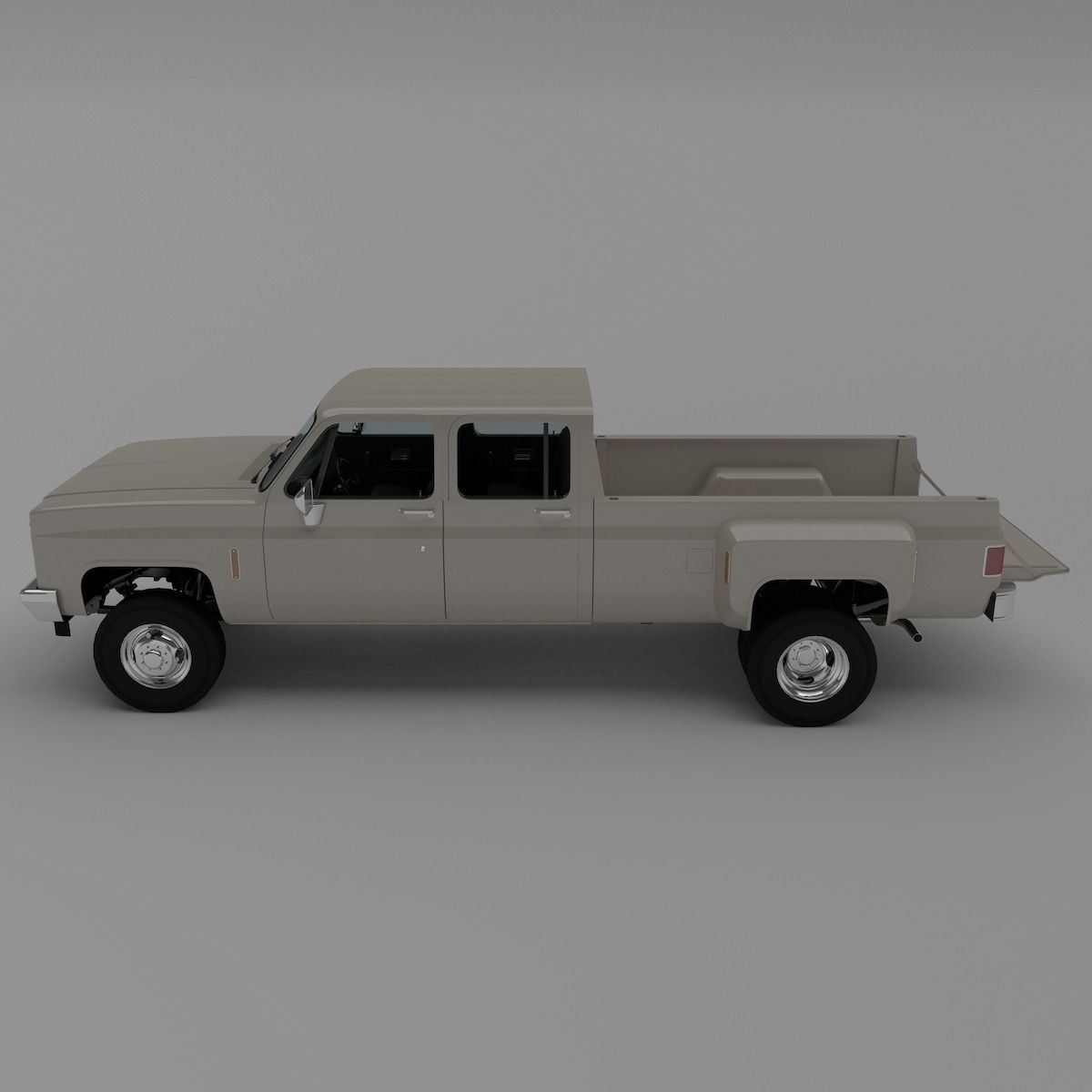 Pick-up 5 pickup truck 3D model_2