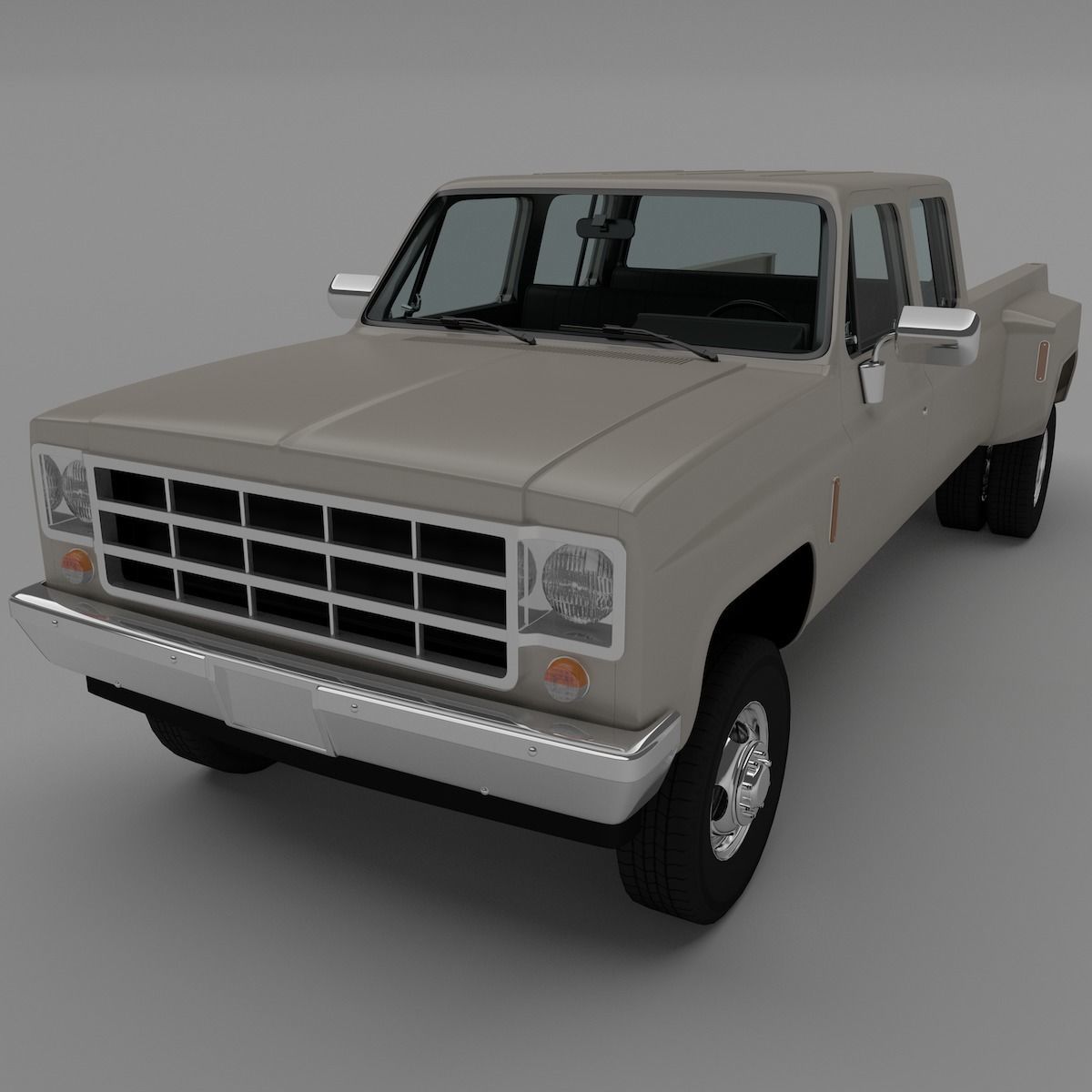 Pick-up 5 pickup truck 3D model_1