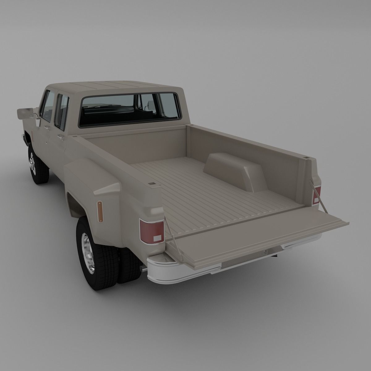 Pick-up 5 pickup truck 3D model_3