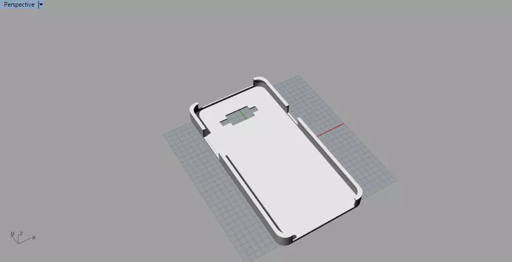 Samsung Galaxy grand prime editable phone case 3D print model_0