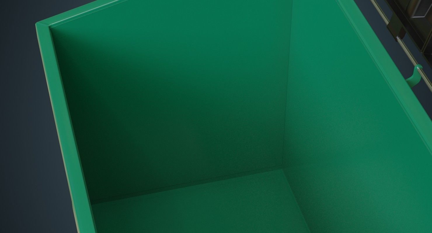 Dumpster 2A Low-poly 3D model_8